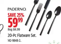 Canadian Tire PADERNO 20-Pc Flatware Set offer