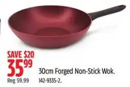 Canadian Tire Paderno 30cm Forged Non-Stick Wok offer