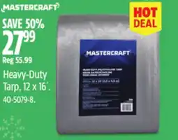 Canadian Tire MASTERCRAFT Heavy-Duty Tarp offer