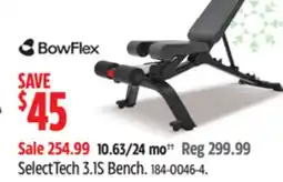 Canadian Tire Bowflex SelectTech 3.1S Bench offer