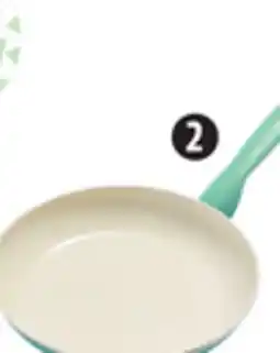 Canadian Tire 30cm Ceramic Open Frypan, Turquoise offer