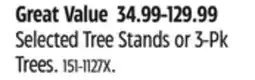 Canadian Tire Selected Tree Stands or 3-Pk Trees offer