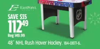 Canadian Tire 48˝ NHL Rush Hover Hockey offer