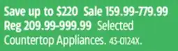 Canadian Tire Smeg Selected Countertop Appliances offer