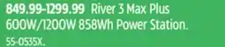 Canadian Tire EcoFlow River 3 Max Plus 600W/1200W 858Wh Power Station offer