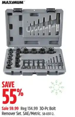 Canadian Tire Maximum 30-Pc Bolt Remover Set offer