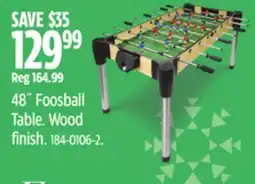 Canadian Tire 48˝ Foosball Table offer