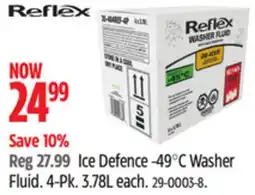 Canadian Tire Ice Defence -49°C Washer Fluid offer