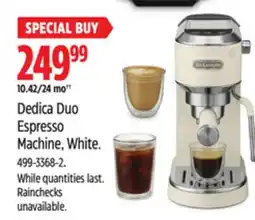 Canadian Tire Dedica Duo Espresso Machine offer