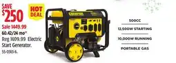 Canadian Tire Champion Electric Start Generator offer