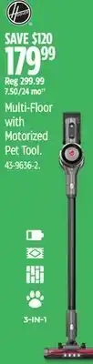 Canadian Tire Multi-Floor with Motorized Pet Tool offer