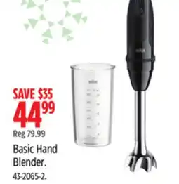 Canadian Tire Basic Hand Blender offer