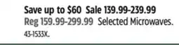 Canadian Tire Paderno Selected Microwaves offer