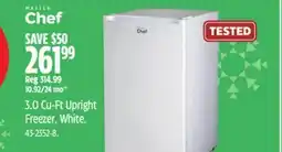 Canadian Tire MASTER Chef 3.0 Cu-Ft Upright Freezer offer