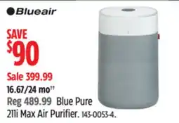 Canadian Tire Blueair Blue Pure 211i Max Air Purifier offer