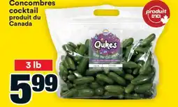 Super C Concombres cocktail offer