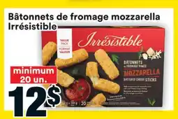 Super C Bâtonnets de fromage mozzarella Irrésistible offer