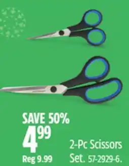Canadian Tire Mastercraft 2-Pc Scissors Set offer