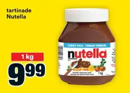 Super C tartinade Nutella offer