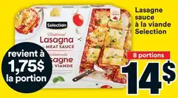 Super C Lasagne sauce ä la viande Selection offer
