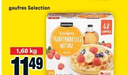 Super C gaufres Selection offer
