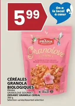 Rachelle-Bery Grocery PRANA GRANOLOVE GOURMET ORGANIC GRANOLA CEREAL offer