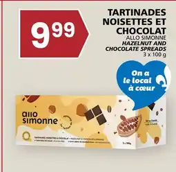Rachelle-Bery Grocery ALLO SIMONNE HAZELNUT AND CHOCOLATE SPREADS offer