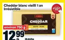 Super C Cheddar blanc vieilli 1 an Irrésistible offer
