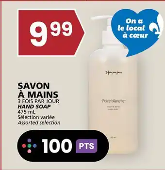 Rachelle-Bery Grocery 3 FOIS PAR JOUR HAND SOAP offer