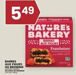 Rachelle-Bery Grocery NATURE'S BAKERY FIG BARS OR BROWNIE offer