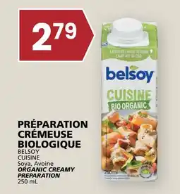 Rachelle-Bery Grocery BELSOY CUISINE Soya, Avoine ORGANIC CREAMY PREPARATION offer