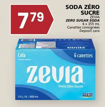 Rachelle-Bery Grocery ZEVIA ZERO SUGAR SODA offer