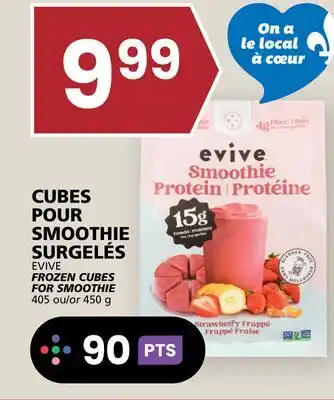 Rachelle-Bery Grocery EVIVE FROZEN CUBES FOR SMOOTHIE offer