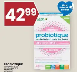 Rachelle-Bery Grocery GENUINE HEALTH PROBIOTIC offer