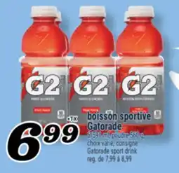 Marché Richelieu BOISSON SPORTIVE GATORADE | GATORADE SPORT DRINK offer
