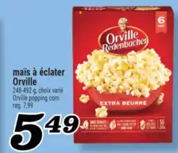 Marché Richelieu MAÏS À ÉCLATER ORVILLE | ORVILLE POPPING CORN offer