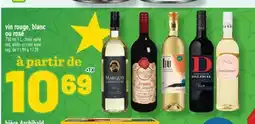 Marché Richelieu VIN ROUGE, BLANC OU ROSÉ | RED, WHITE OR ROSÉ WINE offer