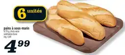 Marché Richelieu PAINS À SOUS-MARIN | SUBMARINE BUNS offer