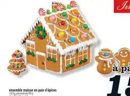 Marché Richelieu ENSEMBLE MAISON EN PAIN D'ÉPICES | GINGERBREAD HOUSE KIT offer