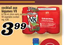 Marché Richelieu COCKTAIL AUX LÉGUMES V8 | V8 VEGETABLE COCKTAIL offer
