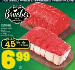 Marché Richelieu RÔTI FRANÇAIS | FRENCH STYLE ROAST offer