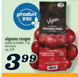 Marché Richelieu OIGNONS ROUGES | RED ONIONS offer