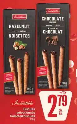 Jean Coutu IRRESISTIBLE Selected biscuits offer