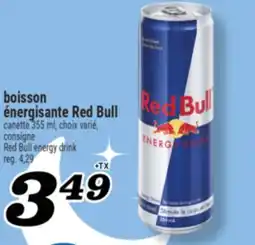 Marché Richelieu BOISSON ÉNERGISANTE RED BULL | RED BULL ENERGY DRINK offer