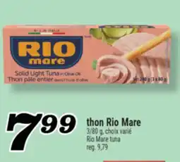 Marché Richelieu THON RIO MARE | RIO MARE TUNA offer
