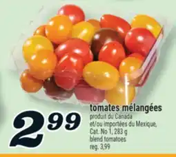 Marché Richelieu TOMATES MÉLANGÉES | BLEND TOMATOES offer