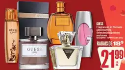 Jean Coutu GUESS Selected fragrances and sizes offer