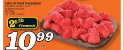 Marché Richelieu CUBES DE BOEUF BOURGUIGNON | BOURGUIGNON BEEF CUBES offer