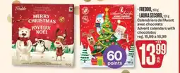 Jean Coutu FREDDO, LAURA SECORD Advent calendars with chocolates offer