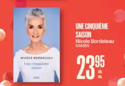 Jean Coutu UNE CINQUIÈME SAISON Nicole Bordeleau offer